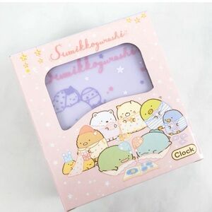 SumikkoGurashi 3-in-1 Mirror & Photo Frame Clock